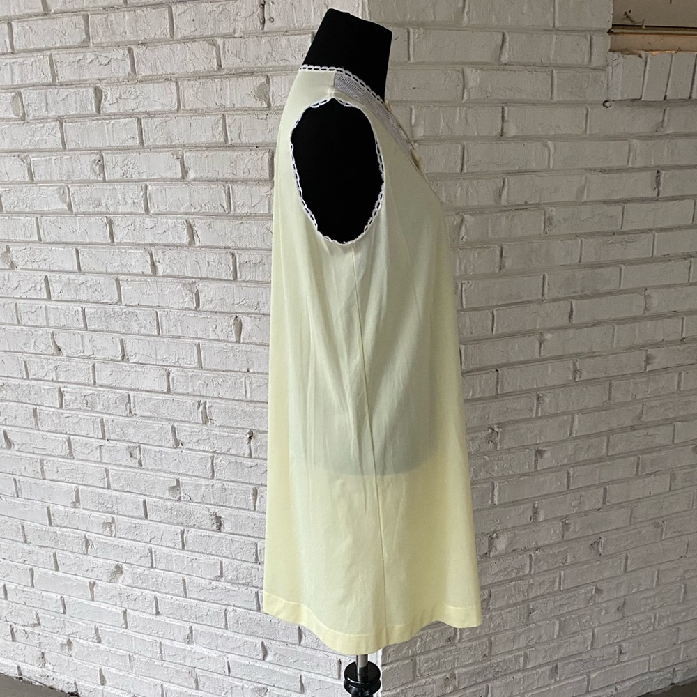 Vintage 60s 70s Bows Lace Nightie Negligée Lingerie - Picture 5 of 13